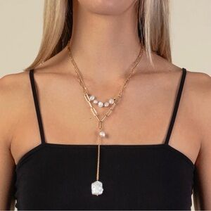 Layered Pearl Necklace